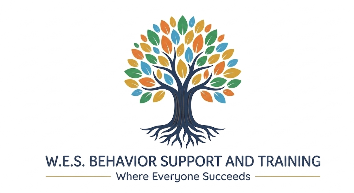 W.E.S. Behavior Support and Training Logo